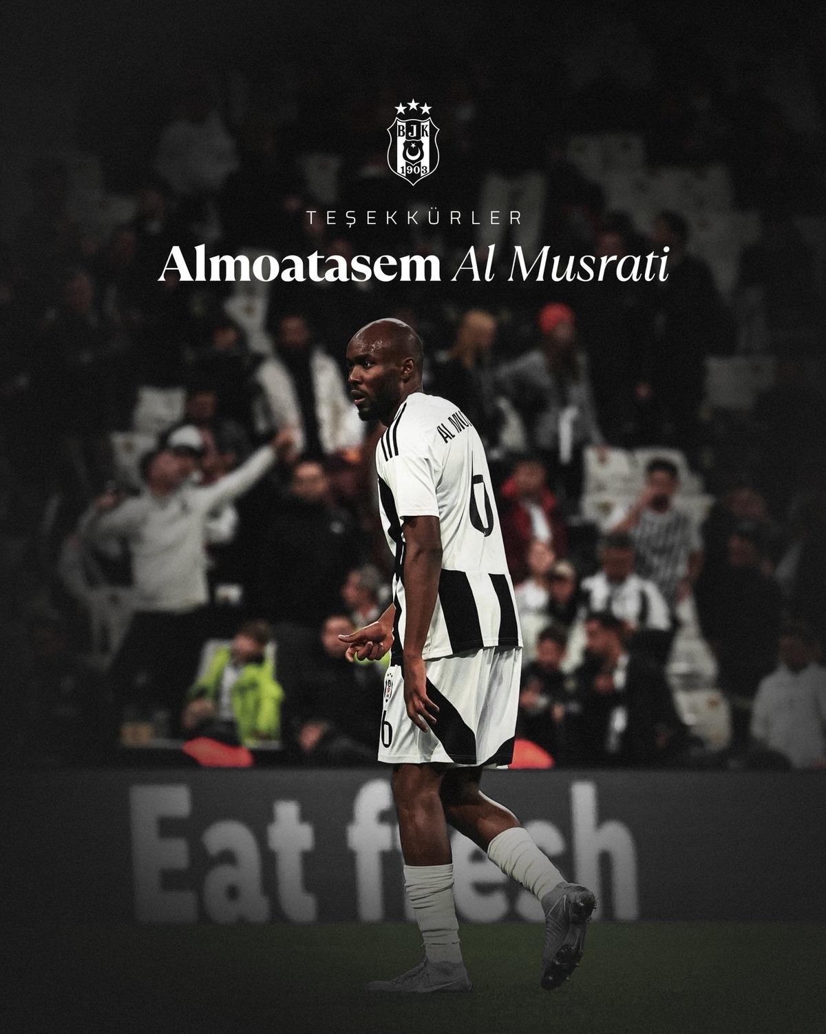 Beşiktaş, Amir Hadžiahmetović ve Al Musrati nin sözleşmesini feshetti! 2