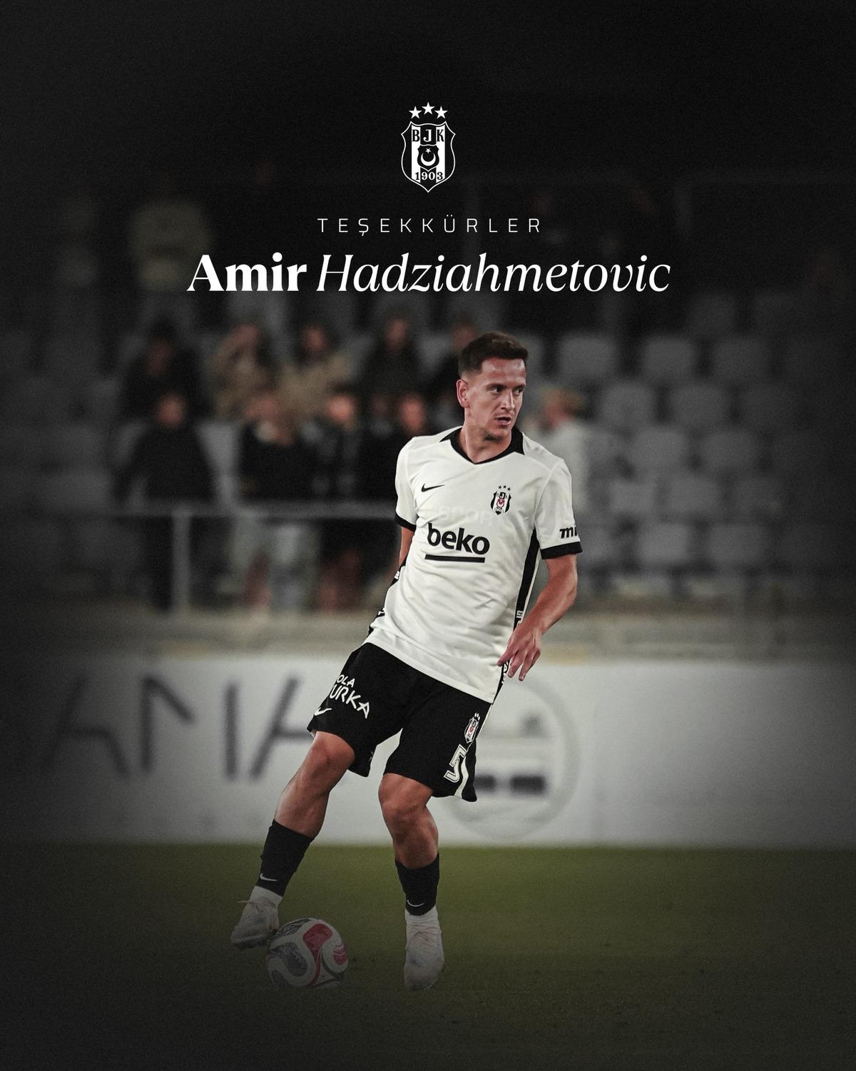 Beşiktaş, Amir Hadžiahmetović ve Al Musrati nin sözleşmesini feshetti! 1