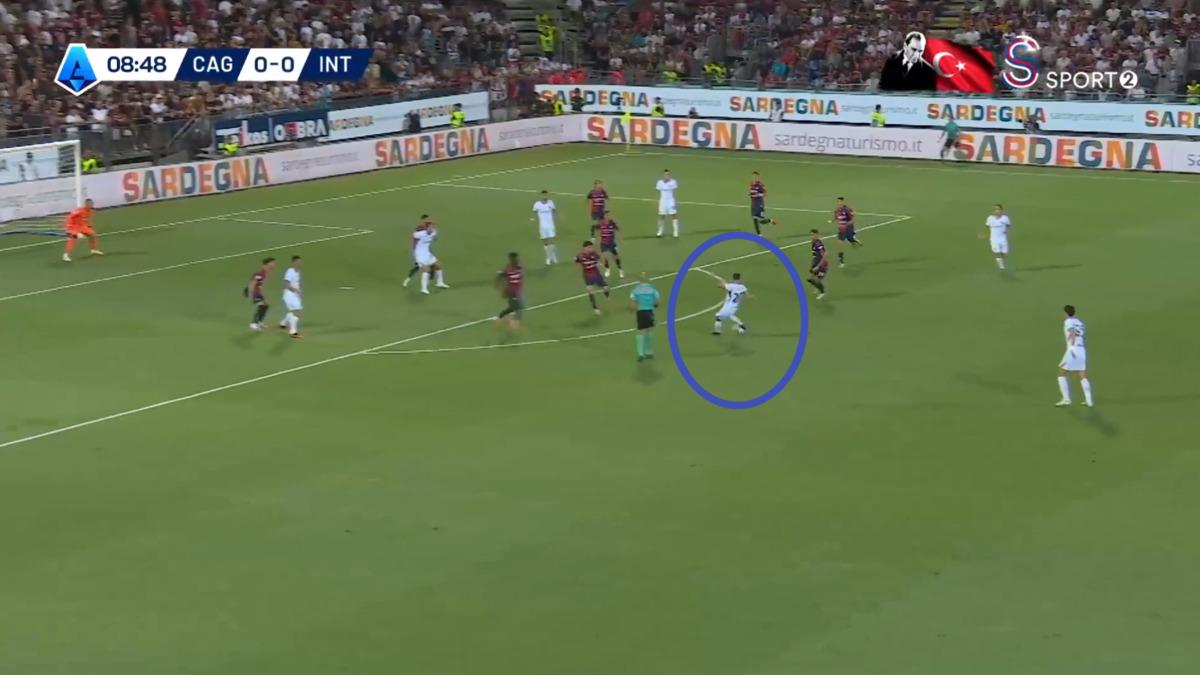 Hakan &Ccedil;alhanoğlu yine sahnede! Kaleciyi uyuttu, Inter i &ouml;ne ge&ccedil;irdi 1