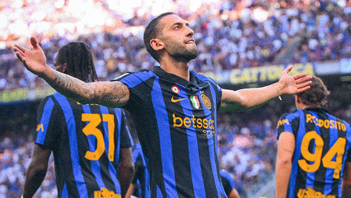 Hakan &Ccedil;alhanoğlu yine sahnede! Kaleciyi uyuttu, Inter i &ouml;ne ge&ccedil;irdi 2