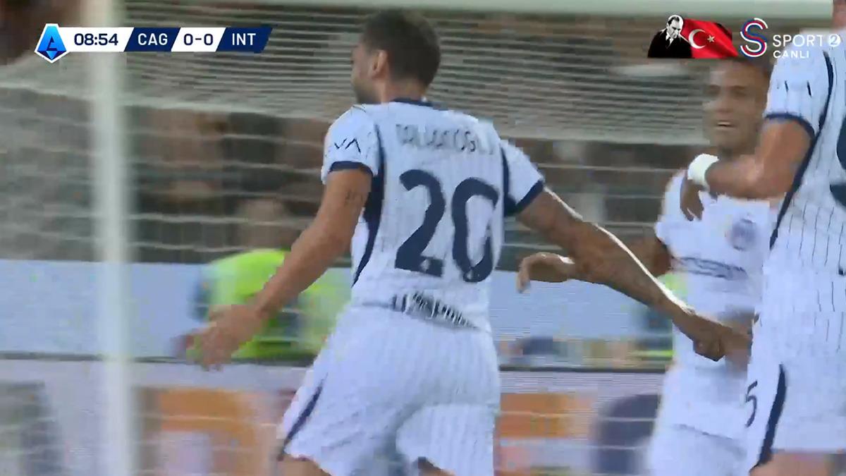 Hakan Çalhanoğlu yine sahnede! Kaleciyi uyuttu, Inter'i öne geçirdi - İtalya Serie A