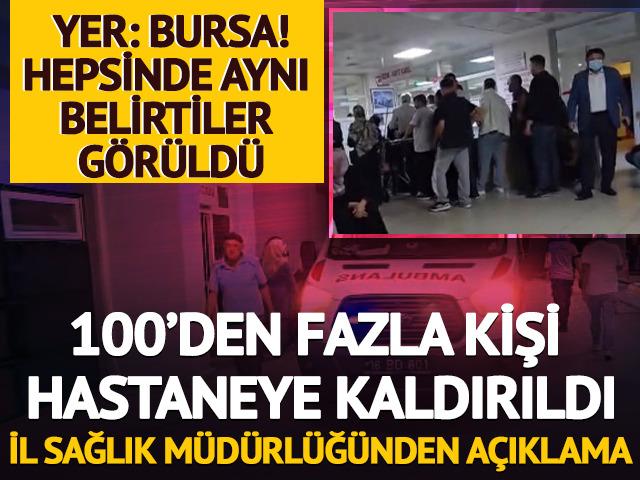 D&uuml;ğ&uuml;n yemeği sonrası 100'den fazla kişi hastaneye kaldırıldı
