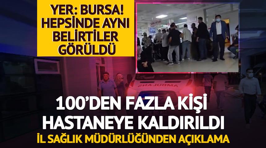 D&uuml;ğ&uuml;n yemeği sonrası 100'den fazla kişi hastaneye kaldırıldı