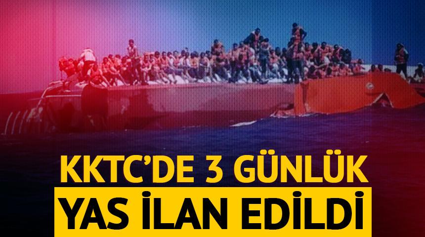 KKTC'de 3 g&uuml;nl&uuml;k yas ilan edildi