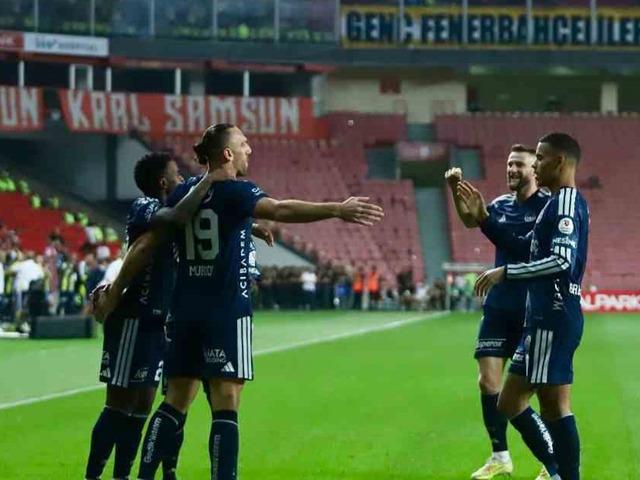 Fenerbah&ccedil;e Samsun&rsquo;da kazandı! Kanarya&rsquo;dan 2-0&rsquo;lık net galibiyet
