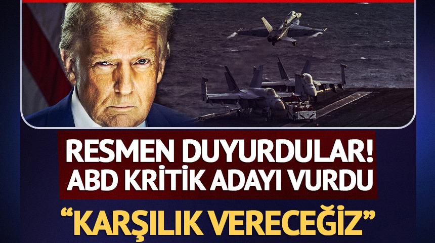 Resmen a&ccedil;ıkladılar! ABD Lark Adası'nı vurdu