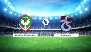 CANLI | Amed Sportif Faaliyetler - Trabzonspor