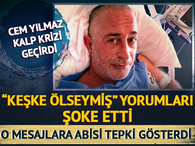 Cem Yılmaz'a gelen o yorumlar abisini isyan ettirdi! 