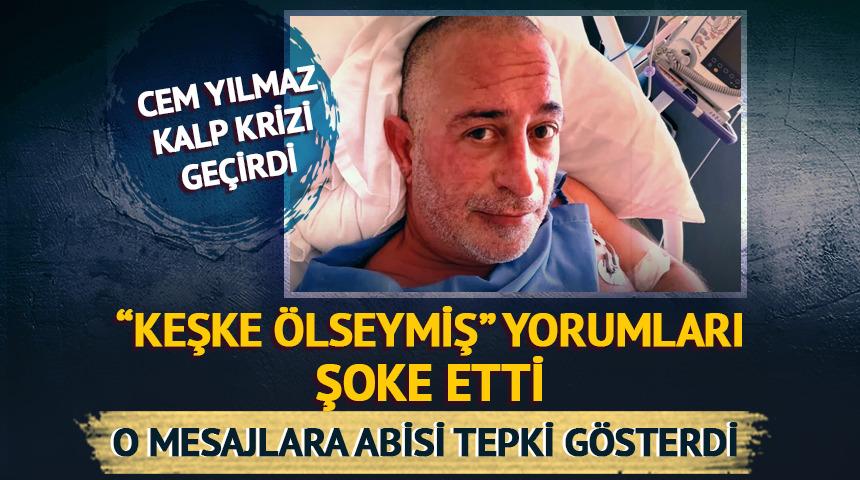 Cem Yılmaz'a gelen o yorumlar abisini isyan ettirdi! 