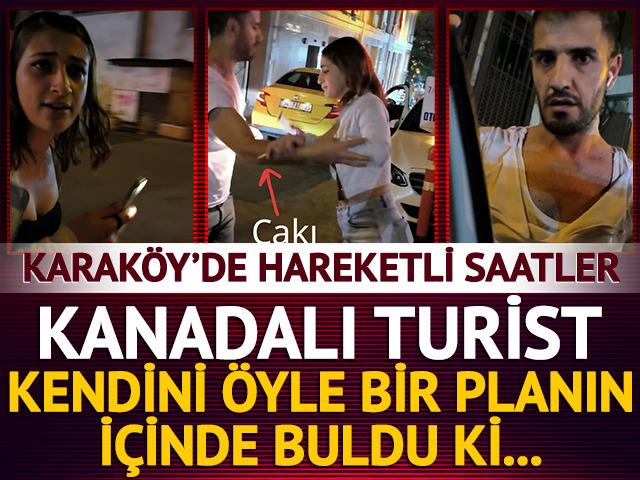 Kanadalı turiste kabusu yaşattılar! &Ouml;nce gasbedildi sonra bı&ccedil;aklandı... O anlar kamerada