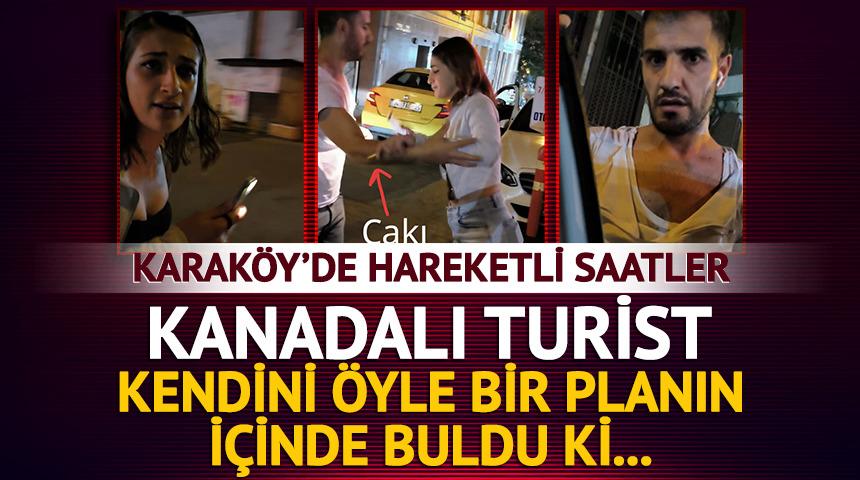 Kanadalı turiste kabusu yaşattılar! &Ouml;nce gasbedildi sonra bı&ccedil;aklandı... O anlar kamerada