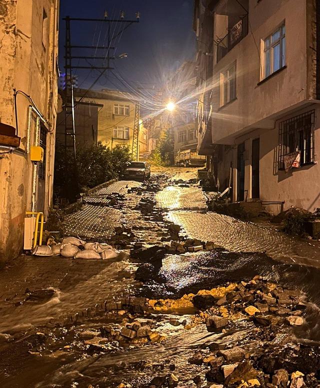 Ordu ve Giresun da sağanak etkili oldu 1