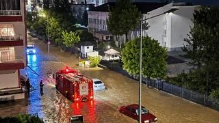 Ordu ve Giresun'da sağanak etkili oldu