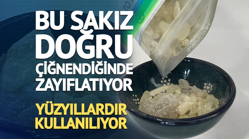 Bu sakız doğru &ccedil;iğnendiğinde zayıflatıyor