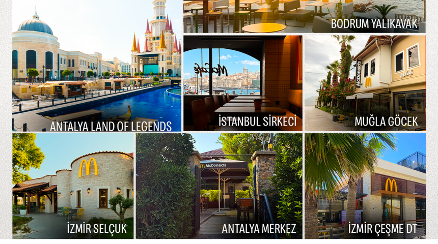 McDonald&rsquo;s&rsquo;ın 7 harikası: Şehirlerin ruhuyla buluşan restoranlar