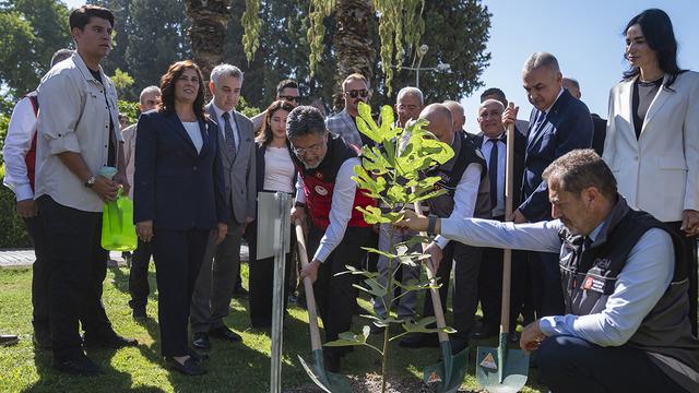 Tarım ve Orman Bakanı Yumaklı, Aydın'da incir hasadında konuştu