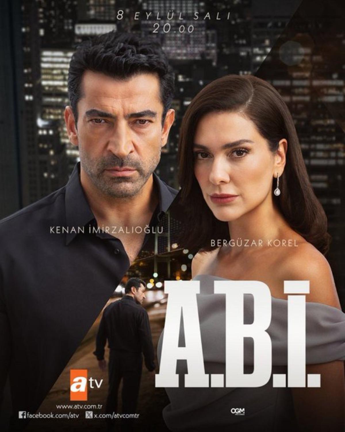 Kenan İmirzalıoğlu ve Bergüzar Korel A.B.İ afişinde! "İşte şimdi oldu" 2