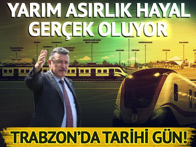 Trabzon'da yarım asırlık hayal ger&ccedil;ek oluyor