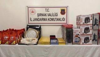 Şırnak&rsquo;ta jandarmadan ka&ccedil;ak&ccedil;ılık operasyonu