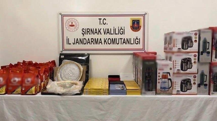 Şırnak&rsquo;ta jandarmadan ka&ccedil;ak&ccedil;ılık operasyonu