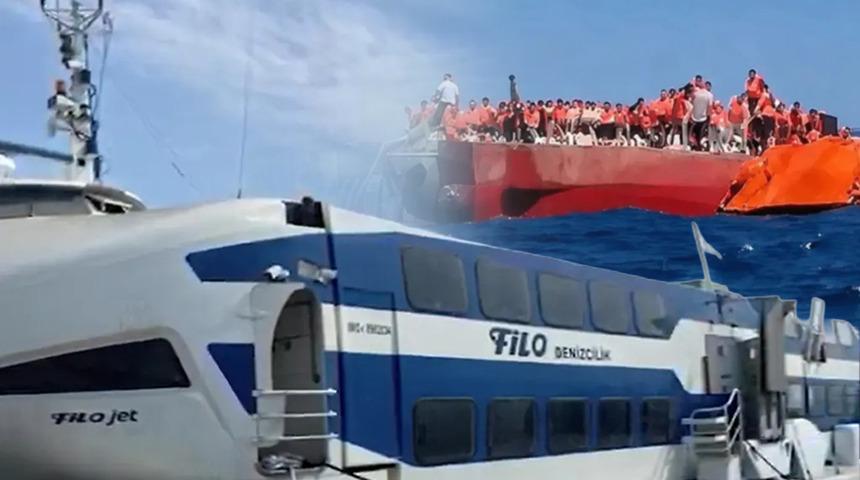 Aynı gemi, aynı hat: 23 yıl sonra facia! Girne'de batan Filo Jet 2003&rsquo;te de su almış