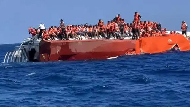 KKTC'de gemi faciası! Yeni görüntüler ortaya çıktı:  8 kişi hayatını kaybetti, 20 kişi aranıyor