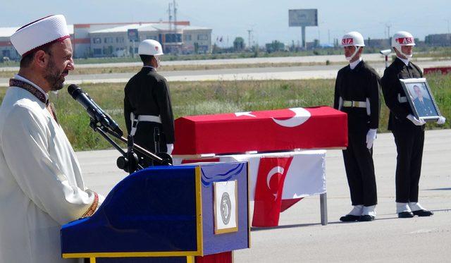 Şehit Uzman Çavuş, törenle uğurlandı