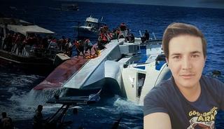 Girne'deki gemi faciasında eşi ve &ccedil;ocuğunu kurtaran uzman &ccedil;avuş hayatını kaybetti