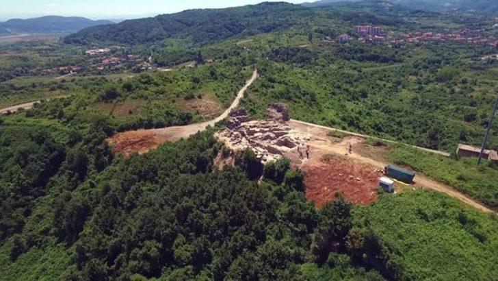 Teion Antik Kenti, kazıların 12. yılında havadan görüntülendi  G2