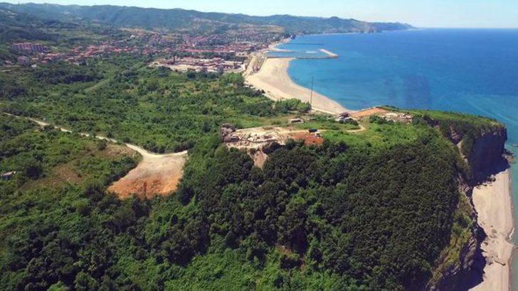 Teion Antik Kenti, kazıların 12. yılında havadan görüntülendi  G5