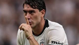 Vlahovic Beşiktaş'ta siftah yaptı! O ismi alkışlattı