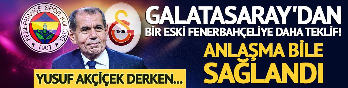 Galatasaray'dan bir eski Fenerbah&ccedil;eliye daha teklif! Anlaşıldı