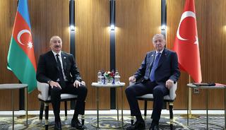 Cumhurbaşkanı Erdoğan'dan Aliyev'le kritik g&ouml;r&uuml;şme