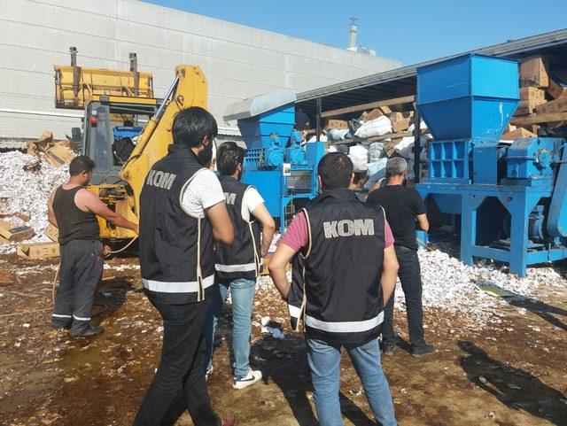 İstanbul'da 30 milyonluk kaçak sigara ve alkol imha edildi