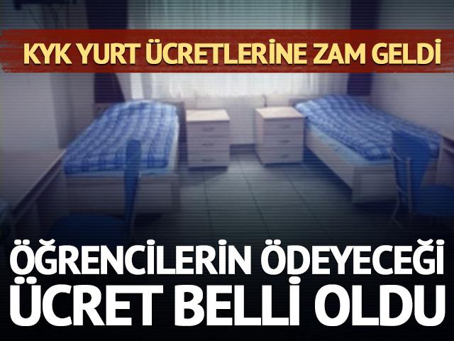 KYK yurt &uuml;cretlerine zam geldi! &Ouml;ğrencilerin &ouml;deyeceği &uuml;cret belli oldu  