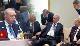 Erdoğan, Putin ve Lukaşenko'dan samimi g&ouml;r&uuml;şme