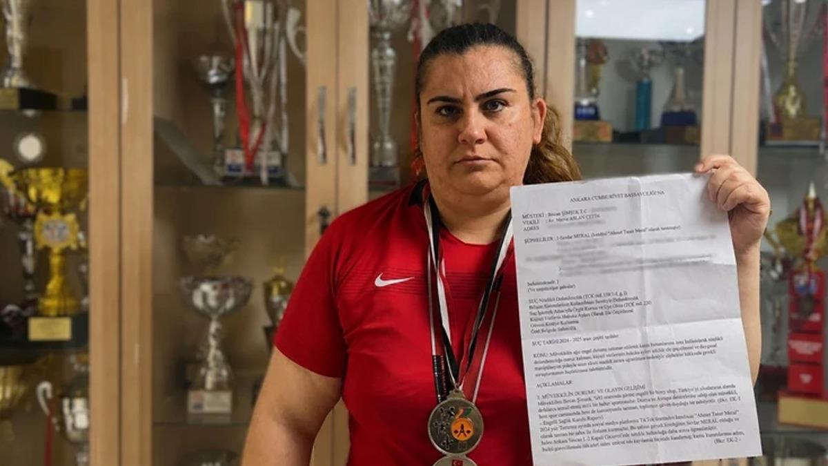 G&ouml;rme engelli milli halterciye acımasız tuzak! 800 bin lira dolandırıldı: "Evime s&uuml;rekli haciz geliyor" 2