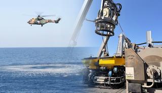 Girne'de kayıp 20 kişi i&ccedil;in TCG Işın devrede: 500 metre derinlikte kritik operasyon