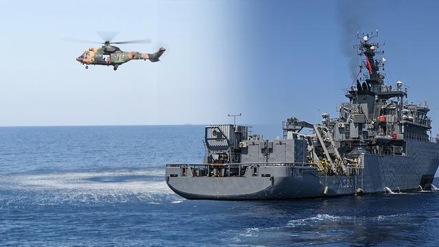 Girne'de kayıp 20 kişi için TCG Işın devrede: 500 metre derinlikte kritik operasyon