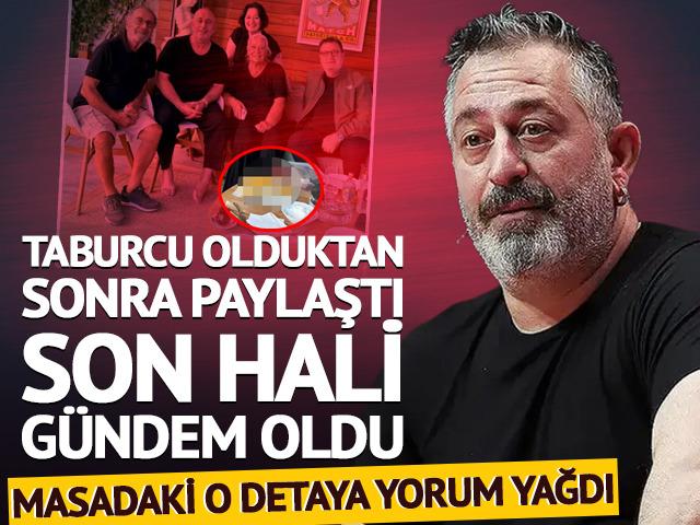 Cem Yılmaz taburcu olduktan sonra son halini paylaştı! Masadaki o detaya yorum yağdı