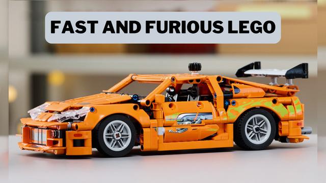 Hızlı ve Öfkeli tutkunları buraya: LEGO Technic Toyota Supra indirimde