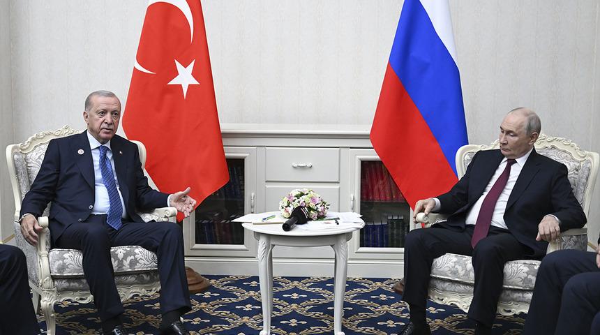 Erdoğan-Putin Zirvesi! Cumhurbaşkanı Erdoğan: "Yeni santraller i&ccedil;in de adım atacağız"