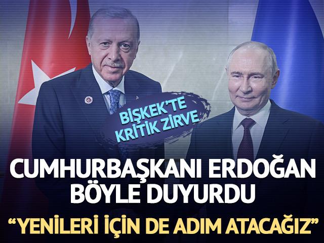 Cumhurbaşkanı Erdoğan b&ouml;yle duyurdu! "Yenileri i&ccedil;in de adım atacağız"