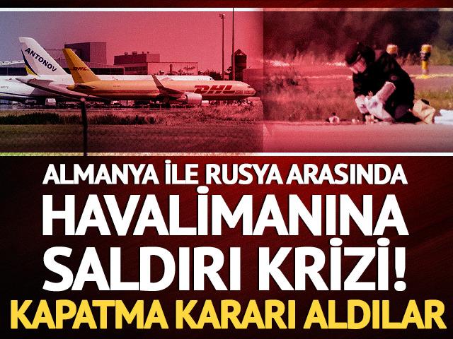 Almanya ile Rusya arasında 'dron saldırısı' krizi!