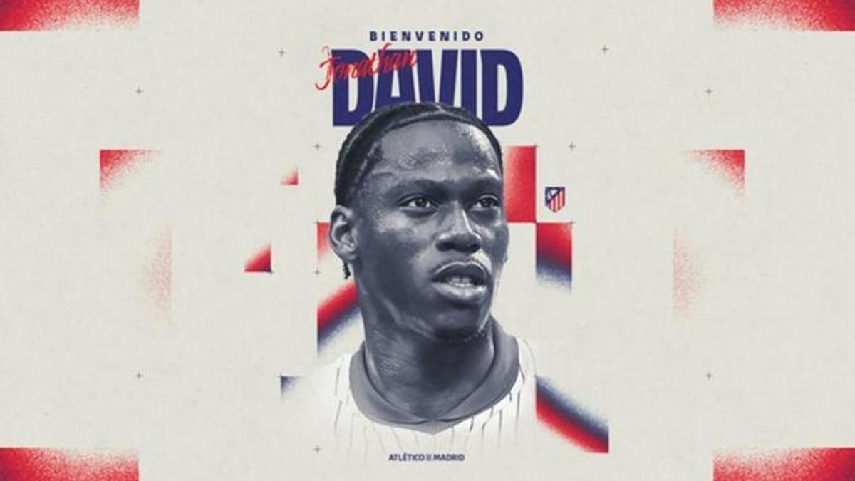 Atletico Madrid, Jonathan David’i kadrosuna kattı - Dünyadan Futbol