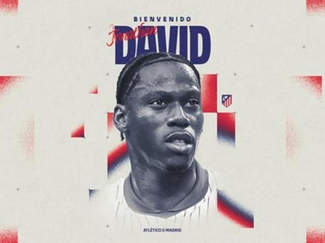 Atletico Madrid, Jonathan David&rsquo;i kadrosuna kattı
