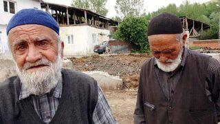 Erzurum'da bir ayı köyün kabusu oldu! Dışarı çıkamıyorlar