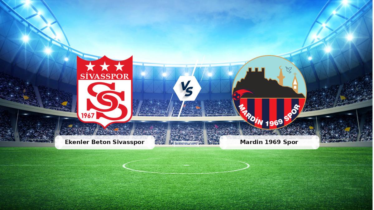 CANLI | Ekenler Beton Sivasspor - Mardin 1969 Spor maç anlatımı! Maç ne zaman? Saat kaçta ve hangi kanalda? - 02 Eylül 2026 - Futbol