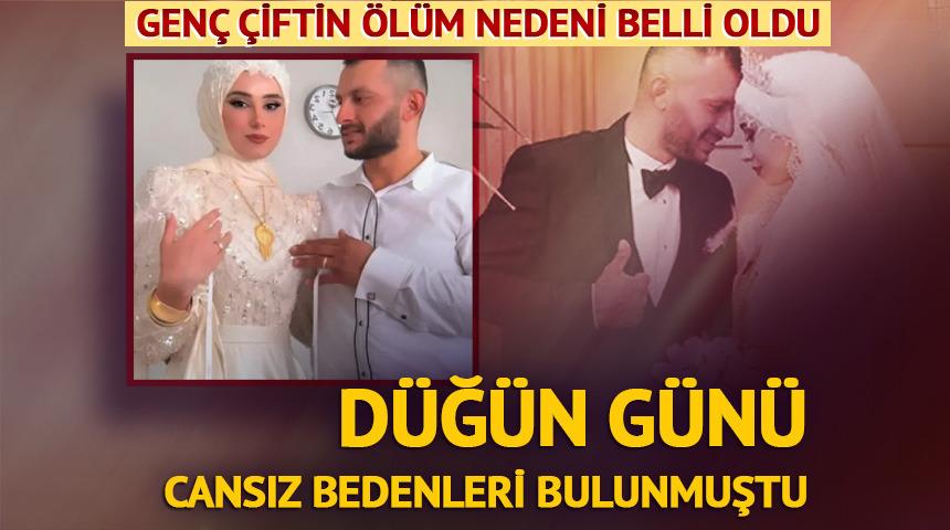 D&uuml;ğ&uuml;n g&uuml;n&uuml; kabus olmuştu! Gen&ccedil; &ccedil;iftin &ouml;l&uuml;m nedeni belli oldu