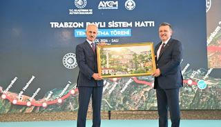 Raylı sistemin yapımına resmen başlandı!